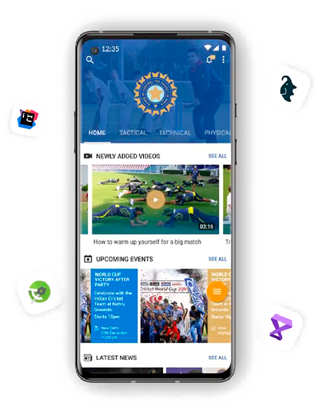 Android app mockup
